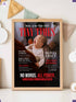 Tiny Times Baby Poster or Canvas – Custom Photo & Text – Funny Baby Magazine Cover